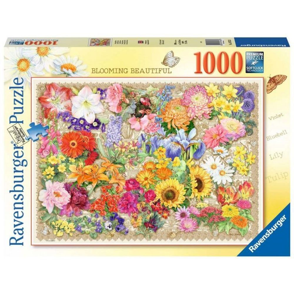 Пазл Ravensburger - Цветущие цветы 1000 шт. 167623