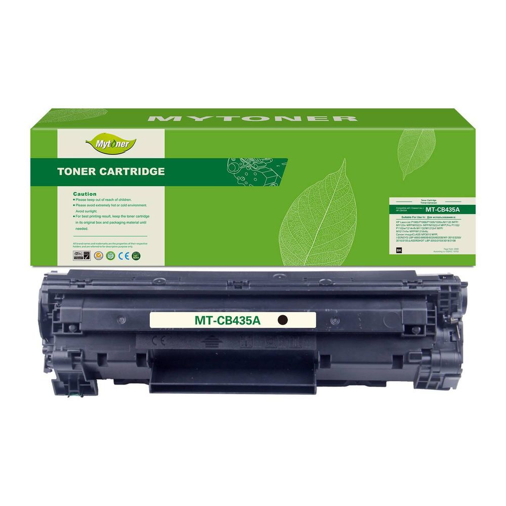 Картридж MyToner, аналог HP CB435A/ Canon 712 1.5k с чипом