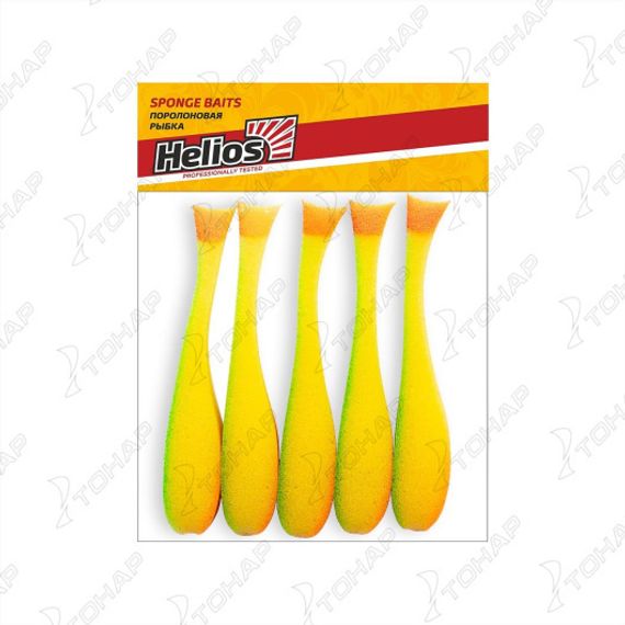 Рыбка поролоновая не оснащенная под офсет 10,5 см ж/з/к 24UV (HSN-105-24) Helios