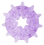 Фиолетовое кольцо на пенис Heavy Cock Ring Stimulator (Цвет: фиолетовый)