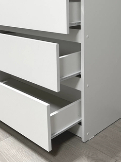 Комод 6 ящиков «Денвер» Белый