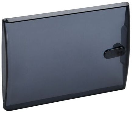 Дверца для корпуса пластикового ЩРН(В)-П-8 IP41 черн. прозр. TEKFOR IEK TF-KP12D-DV-08-K02