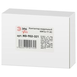 Контактор модульный ЭРА PRO NO-902-321 КМ16-11 АС
