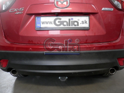 Фаркоп оцинкованный Galia M129C для Mazda CX-5 2012-2017, 2017-(паспорт и сертификат в комплекте)(без электрики)