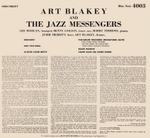 Art Blakey & The Jazz Messengers / Moanin' (LP)