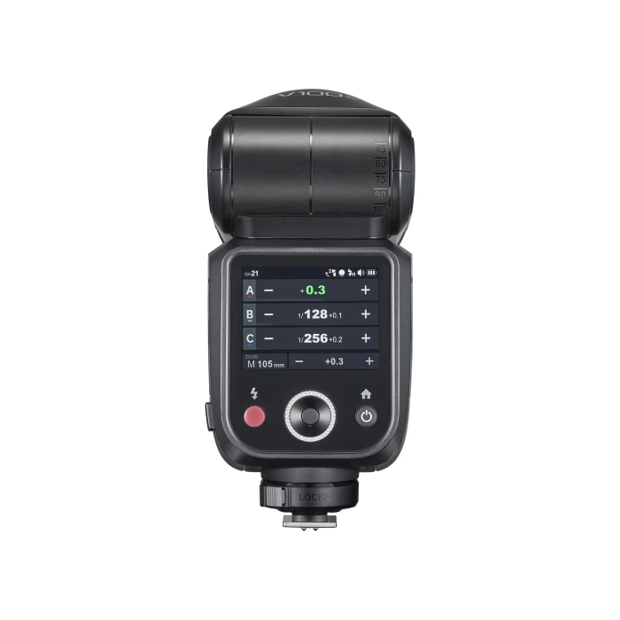 Вспышка накамерная Godox V100N TTL с круглой головкой для Nikon