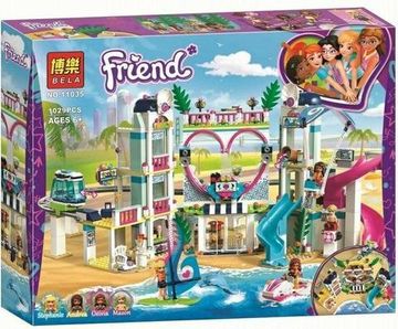 Конструктор Френдс «Курорт Хартлейк-Сити» 1029 деталей, арт. 11035