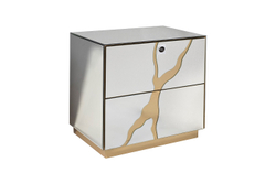 Тумба зеркальная Garda Decor KFG199