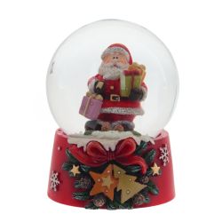 GAEM Фигурка декор в стекл шаре "Дед Мороз ", D6,5 см, L6,5 W6,5 H8 см, 2в.