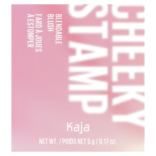 Kaja, Cheeky Stamp, смешиваемые румяна, оттенок 02 Saucy, 5 г (0,17 унции)