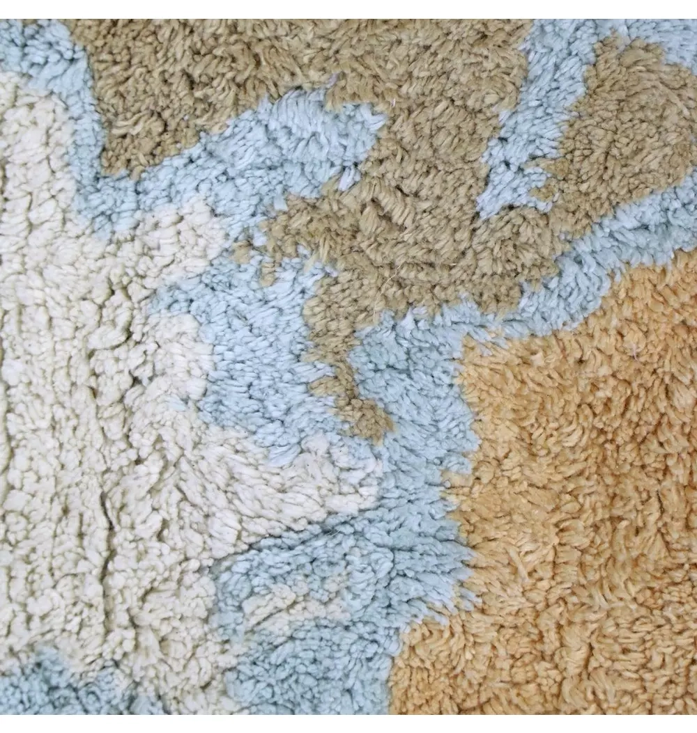 Ковер Lorena Canals RugCycled World Map (70 x 100 cм)