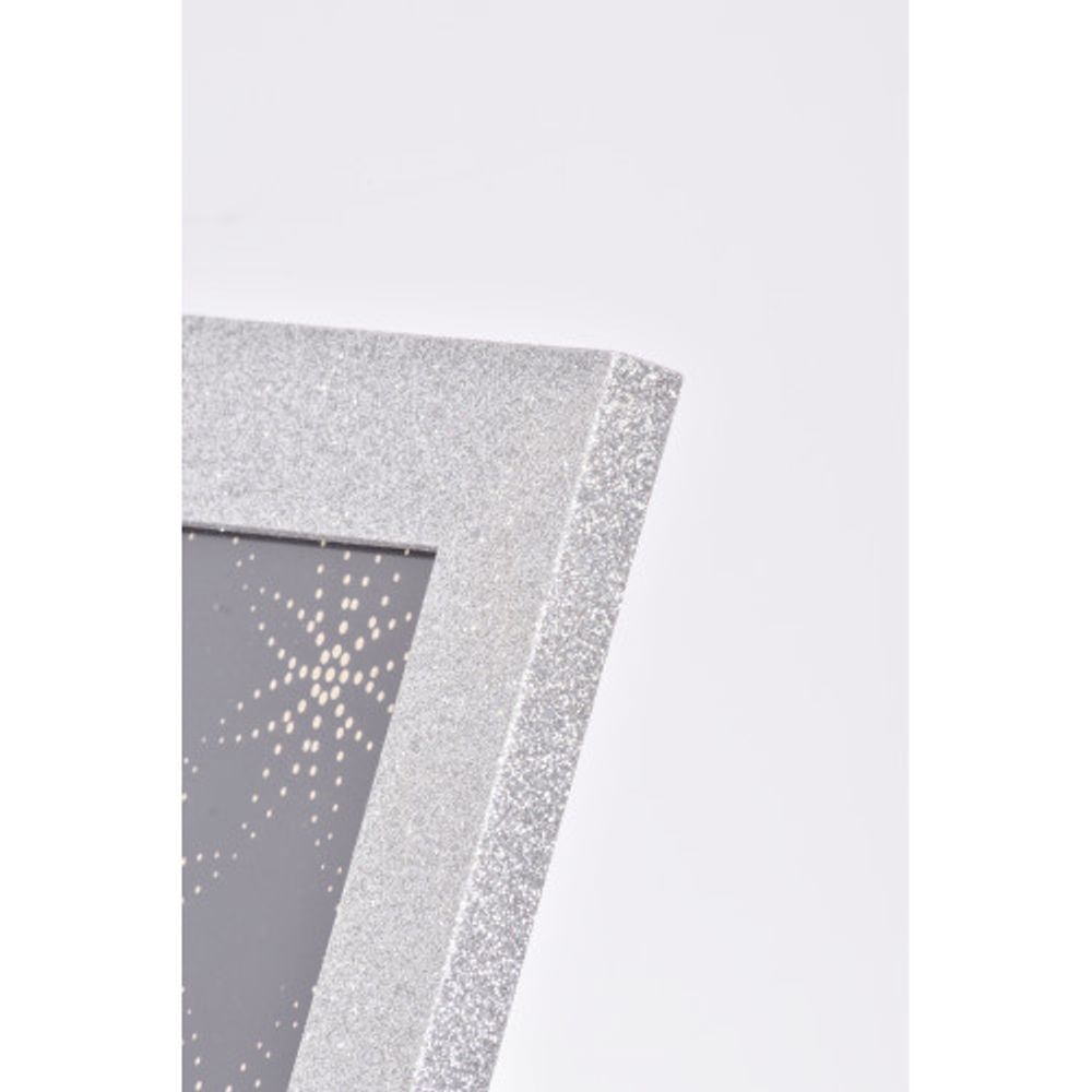 Innova PI00246 фоторамка 13*18cm Glitter , серебро, МДФ | Innova
