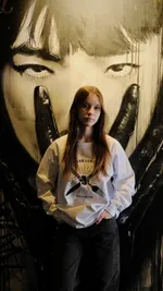 Лонгслив Hardlunch Fork and Knife белый