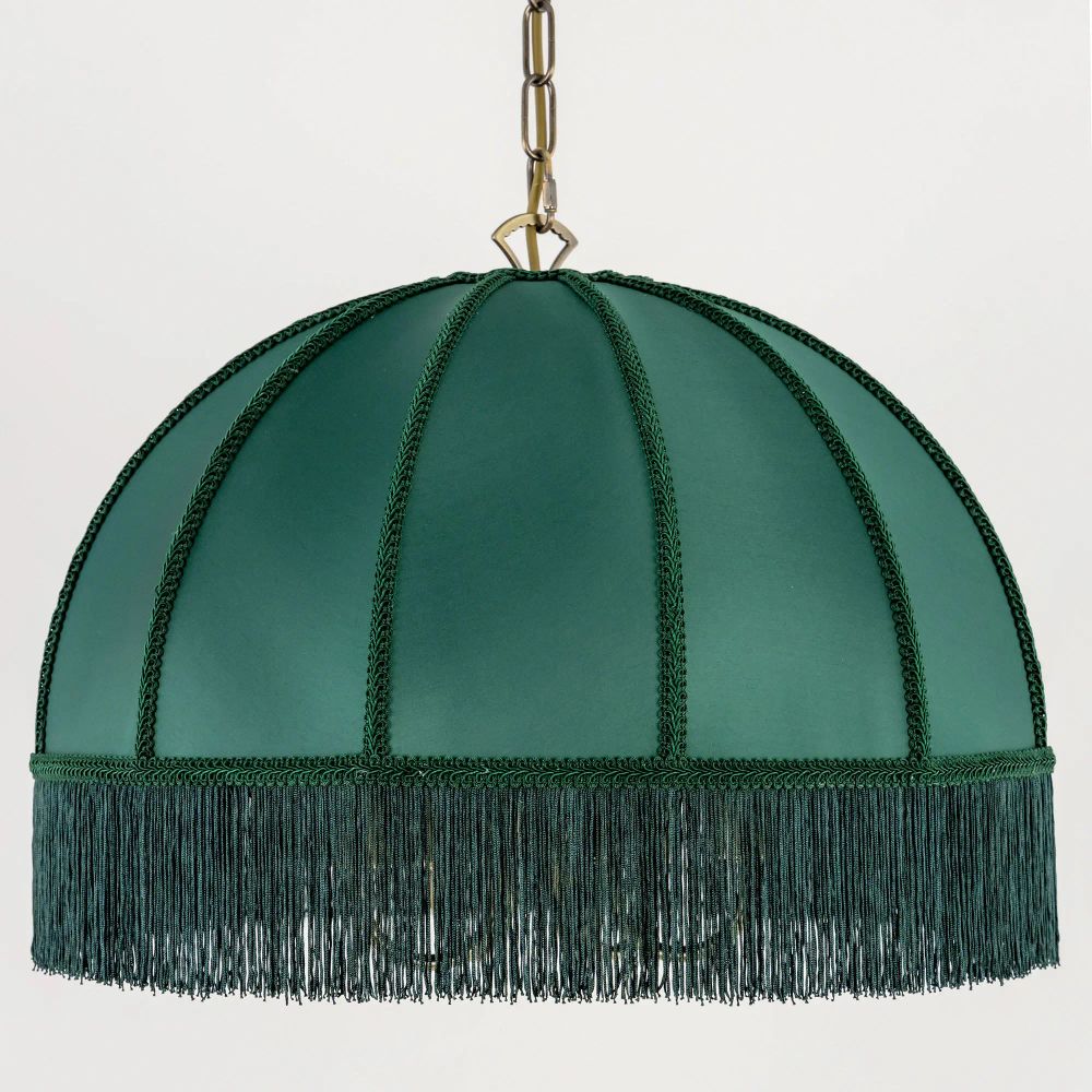 Citilux Базель CL407152 Люстра подвесная с зелёным абажуром