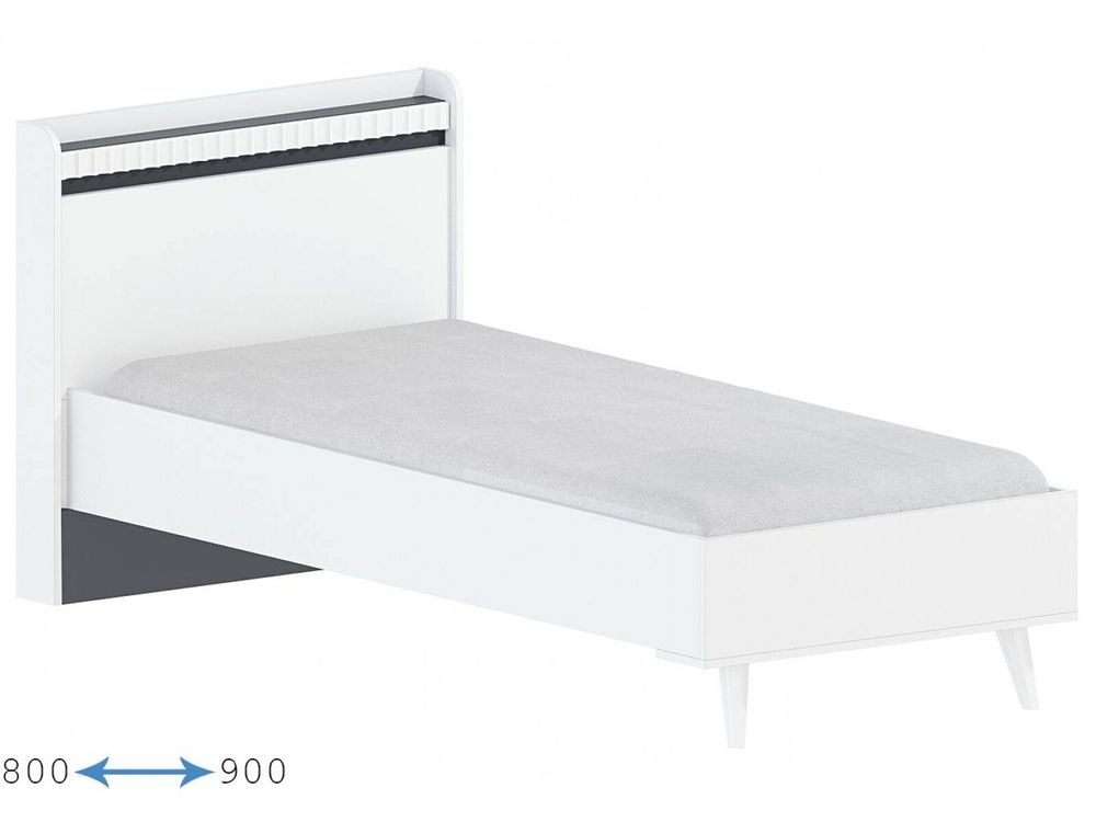 Омега 10 кровать одинарная 800*1900