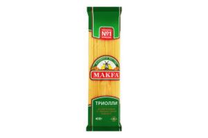 ИЗДЕЛИЯ МАКАРОННЫЕ ТРИОЛЛИ MAKFA М/У 400Г