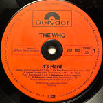 The Who - It's Hard (Германия 1982г.)