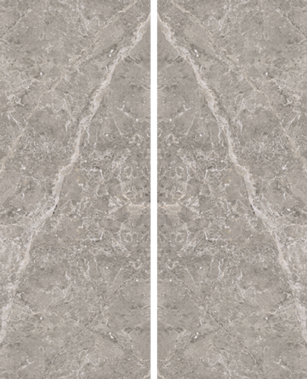 Porcelanosa Elegant Grey Bookmatch Brillo 59.6x150