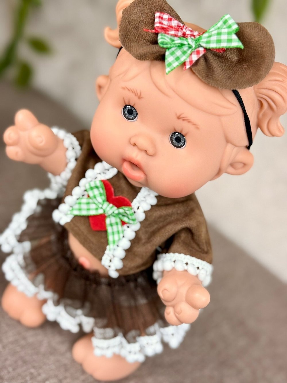 Пупс Marina and Pau 26 cм Nenote Christmas (2944)