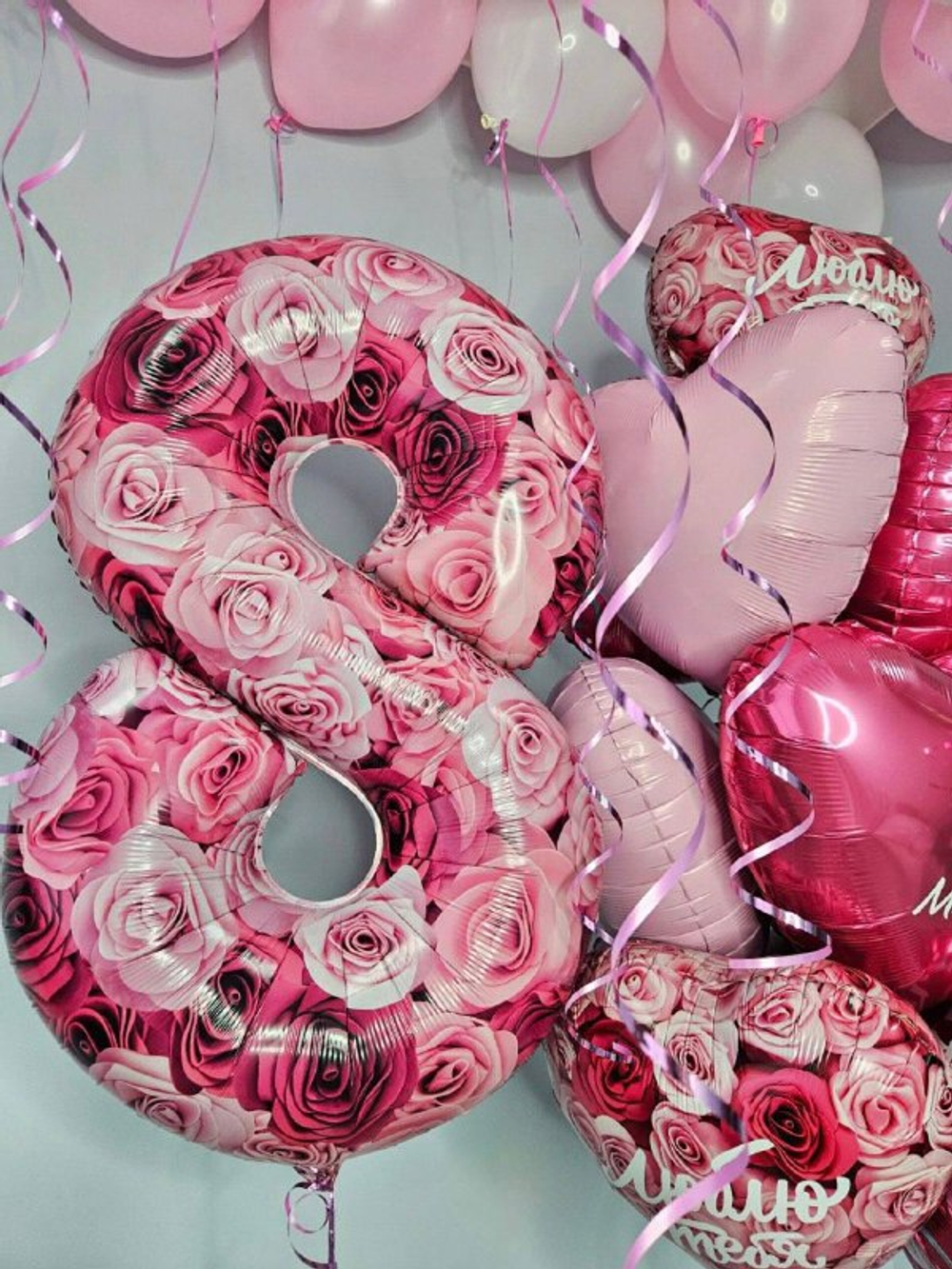 Сет шаров «Симфония роз»