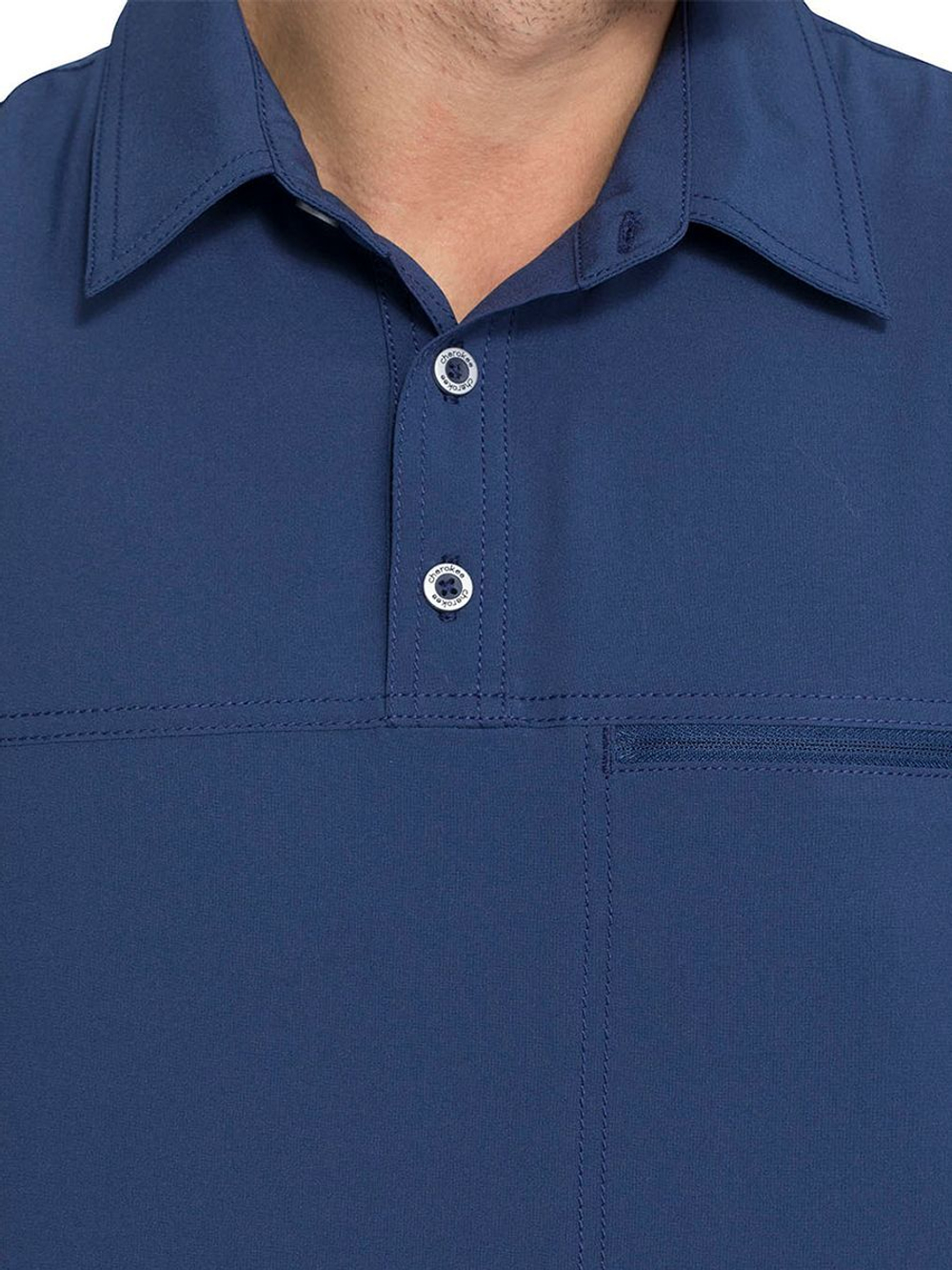 Топ медицинский мужской Cherokee Infinity CK825A, графит, XL