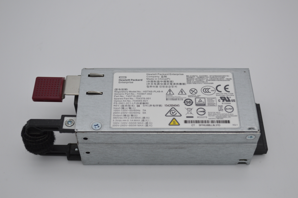 Блок питания HPE 950W 744689-B21