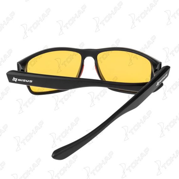 Очки поляризационные в жест.чехле (желтый) (N-OP-LZ0471-Y) Nisus