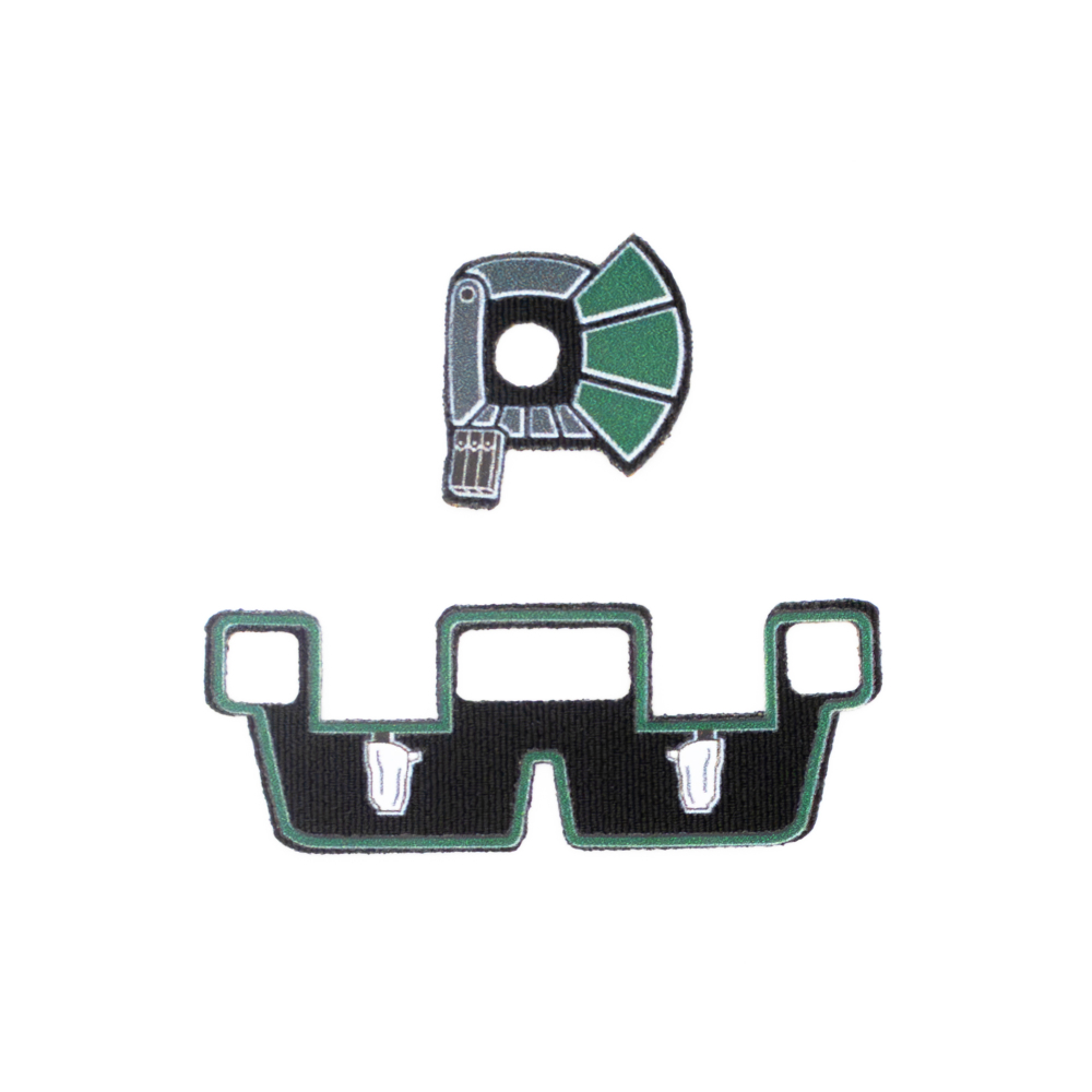 Комплект тканевых аксессуаров для клонов коммандеров (Цвета в ассортименте)