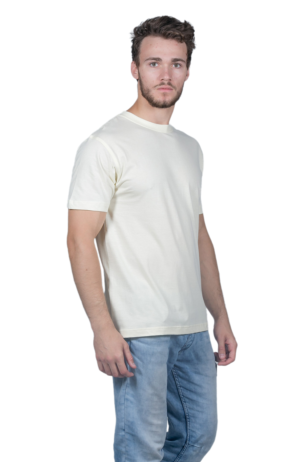 Базовая футболка SWAN - 150 Lux A1, ваниль