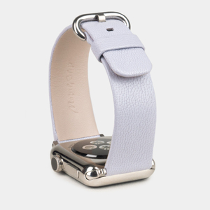 Ремешок для Apple Watch 40/41/42 mm из кожи козы, цвета сирени