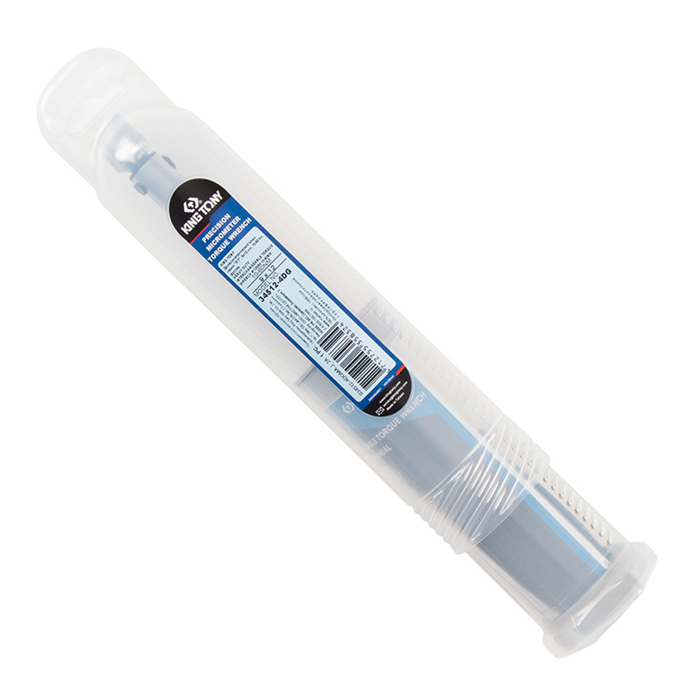 KING TONY (34512-4DG) Динамометрический ключ 9х12 мм, 10-60 Нм, "FIT", футляр