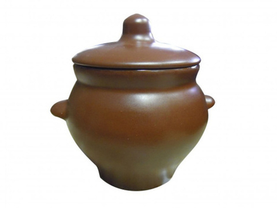 Горшок для жаркого №5 с ручками 0.5л ШЛК00000341