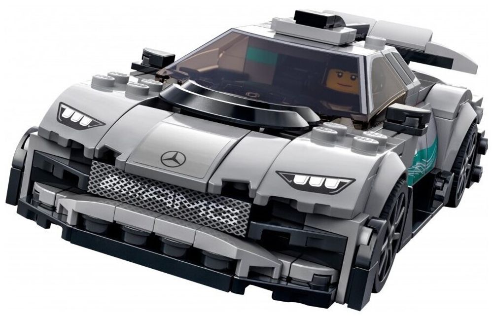 Конструктор LEGO Speed Champions 76909 Mercedes-AMG F1 W12 E Performance и Mercedes-AMG Project One