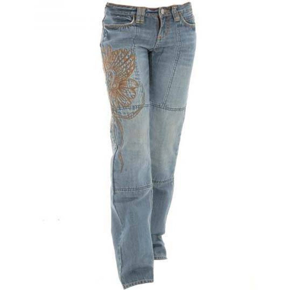 Мотоджинсы женские Sartso Killer Flower