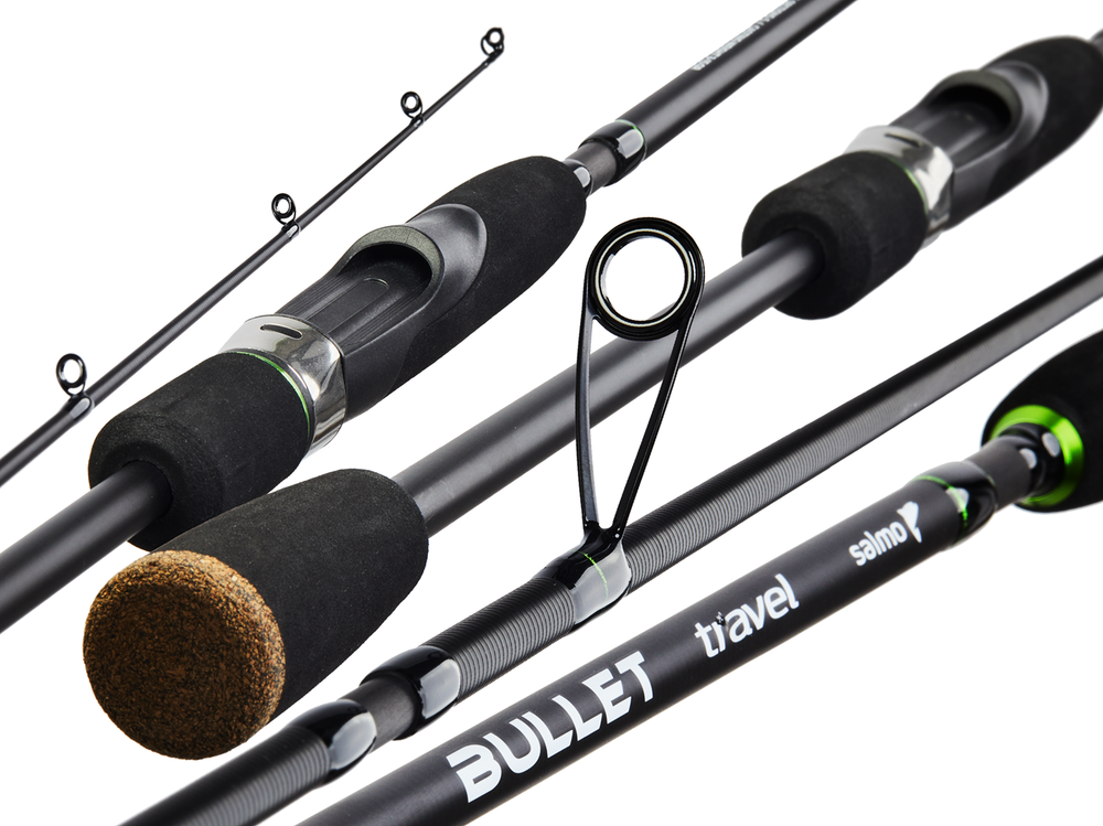 Спиннинг компактный Salmo Diamond Bullet Travel 15 / 228см, 3-15г