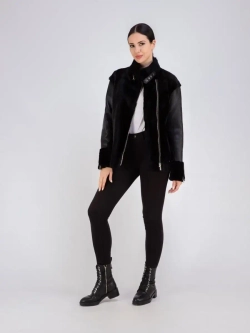 Дубленка натуральная короткая зимняя Турция