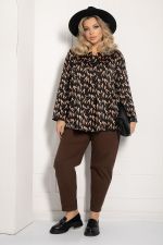 Блуза Ланта (черная) Б12710-37 LT Collection