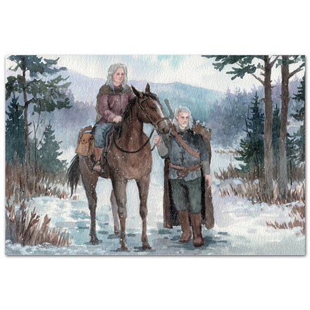 Геральт из Ривии и Цирилла, Дитя Предназначения (по "Ведьмаку")