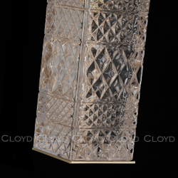 Подвесной светильник Cloyd PROMENADE P1 / шир. 8 см - золото (арт.11526)