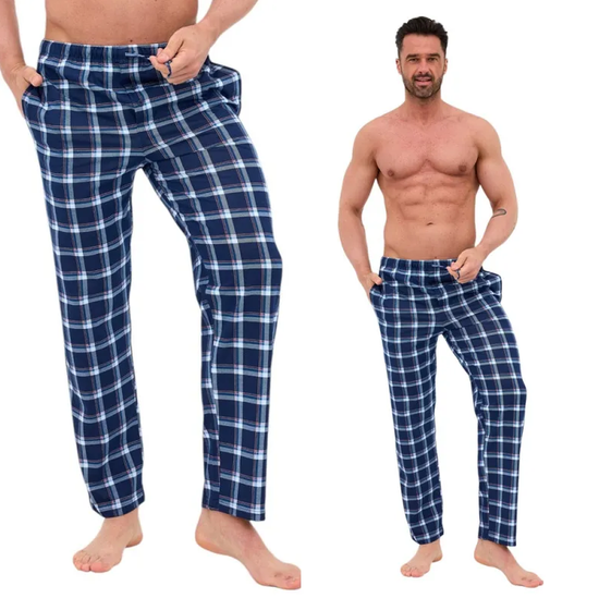 Брюки домашние мужские в клетку Cornette 691/61