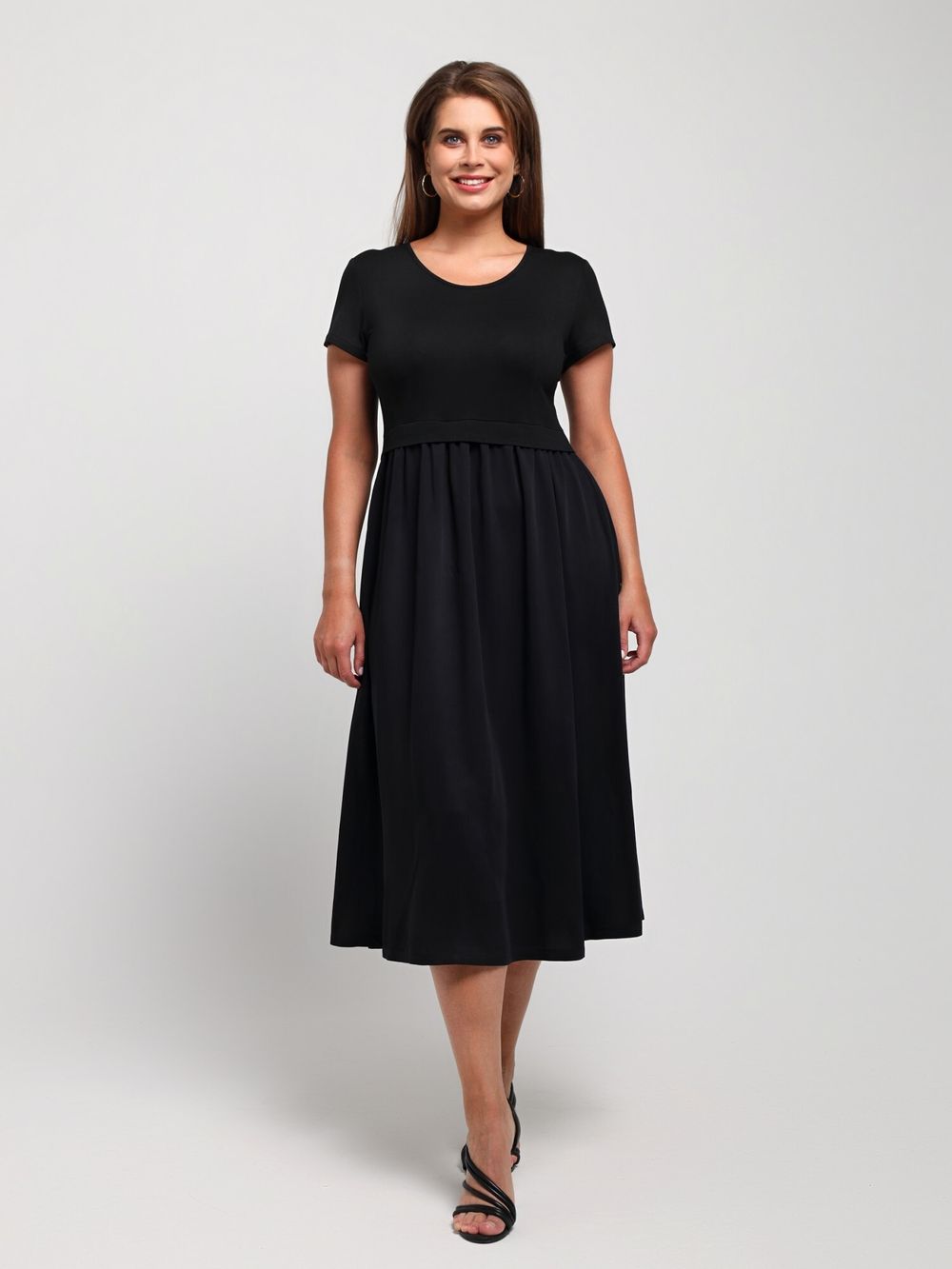 Платье Женственность Виотекс ЧЁРНЫЙ