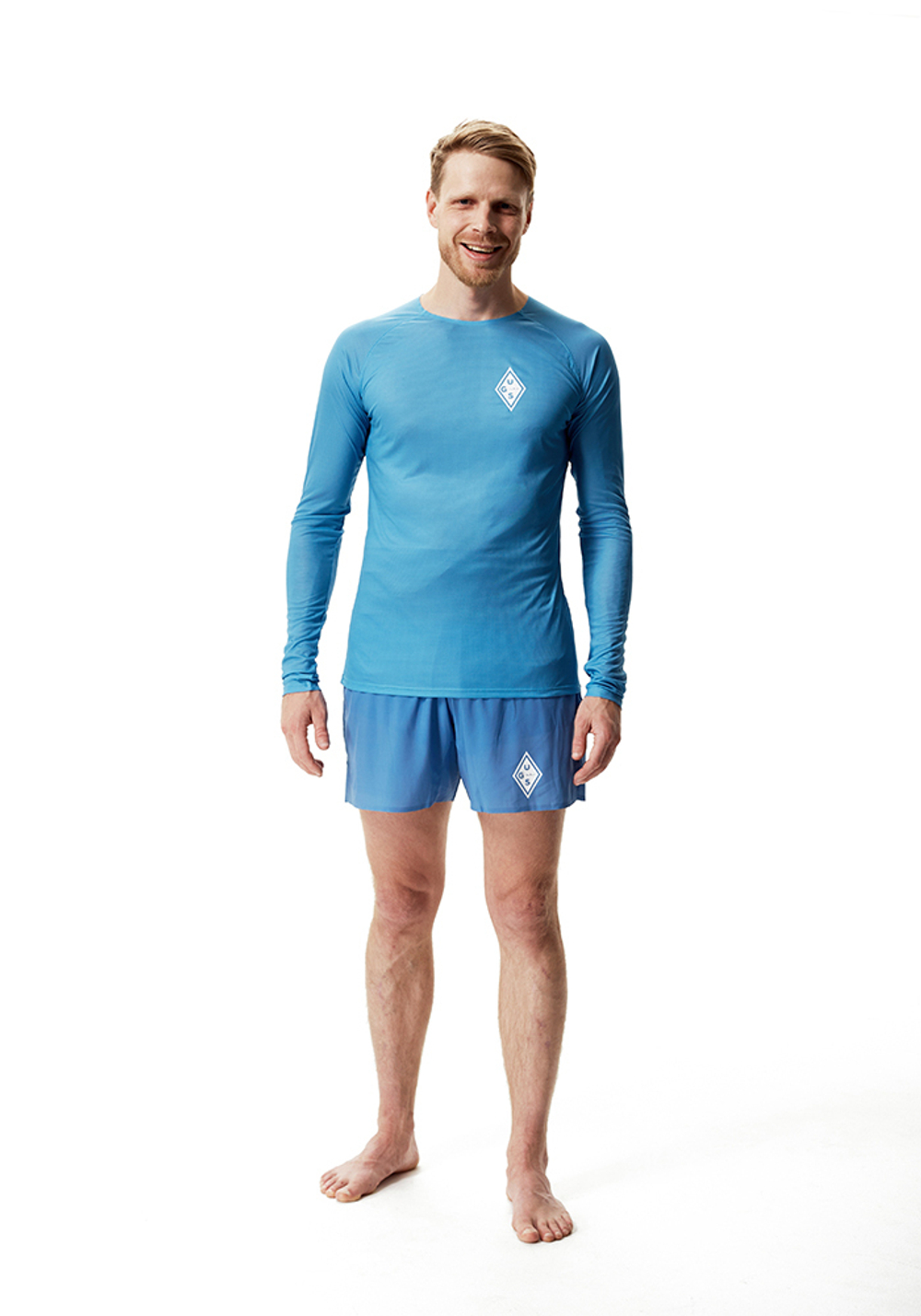 ЛОНГСЛИВ МУЖСКОЙ UGS LONG SLEEVES TEE | CYAN
