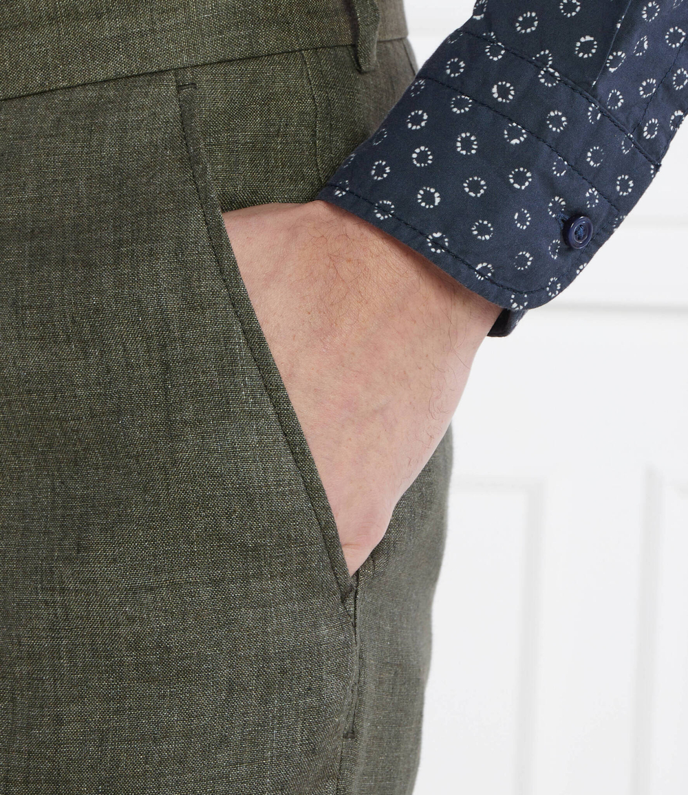 Льняное штаны JT-18Hank Joop! - хаки(30042198)