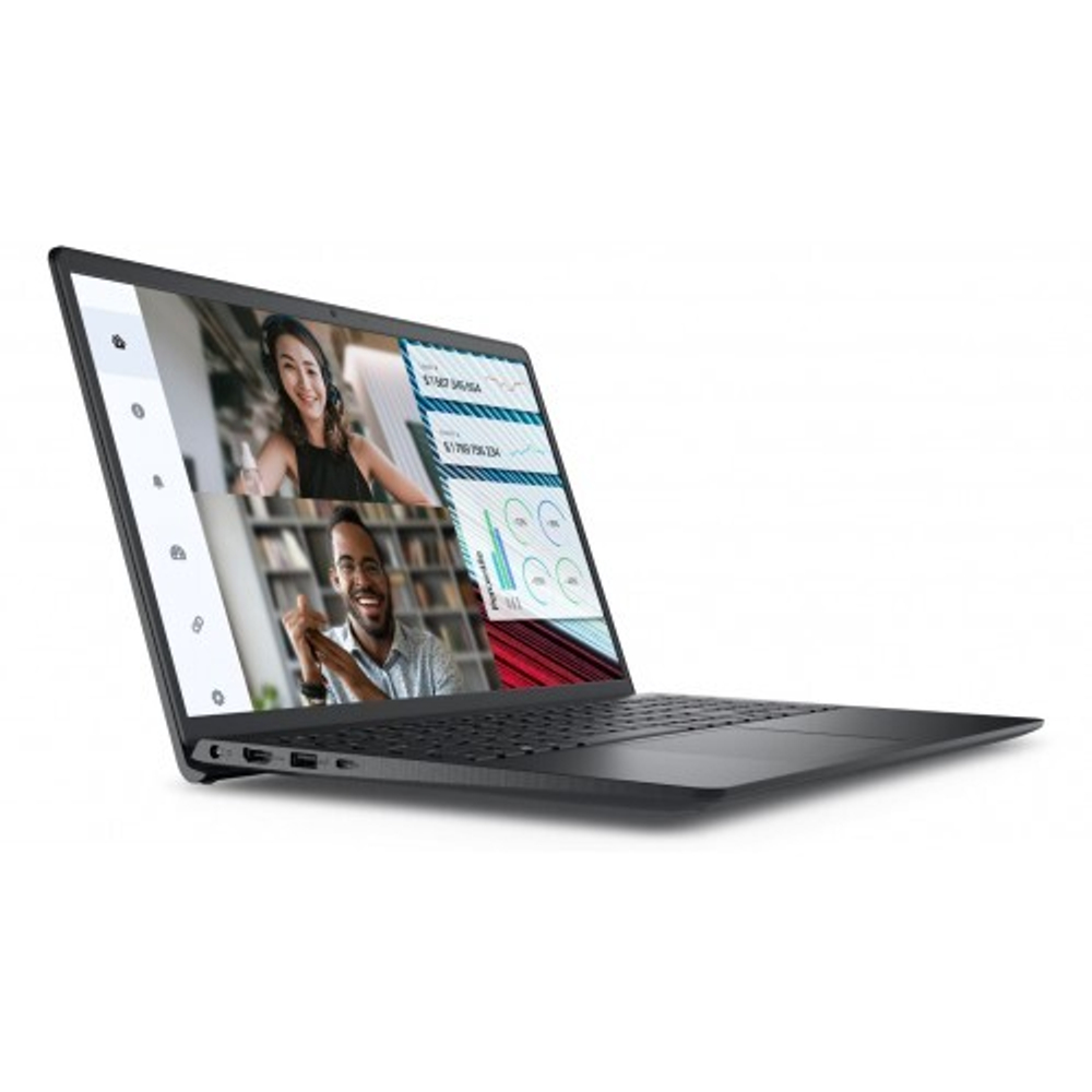 Ноутбук Dell/Vostro 3520/1г/Core i5/1235U/1,3 GHz/8 Gb/512Gb M.2 PCIe SSD/Intel UHD/15,6'' FHD/Wi-Fi 5/BT 5.1/Win11 Pro/Чёрный