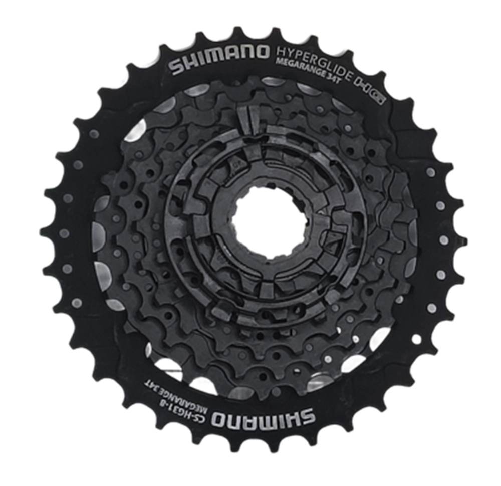 Кассета Shimano HG31, серия Altus, 8 ск, 11-34 (ACSHG318134)
