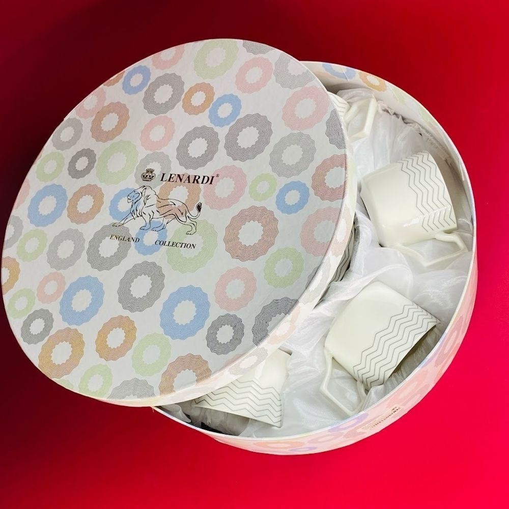 Lenardi 305-152 Чайный набор 12пр. 250 мл в под.уп.(х6)Фарфор