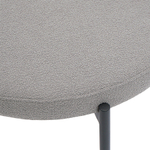 Стул loter, букле, темно-серый