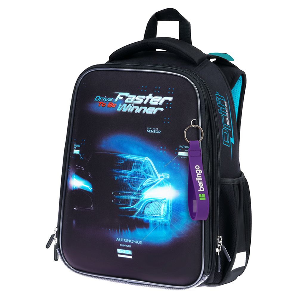 Ранец Berlingo Expert Drive 37*28*16см, 2 отд., с анатомической спинкой