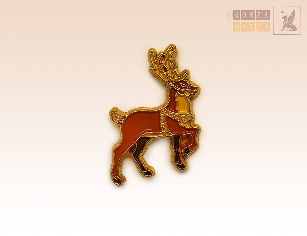 значок Олень