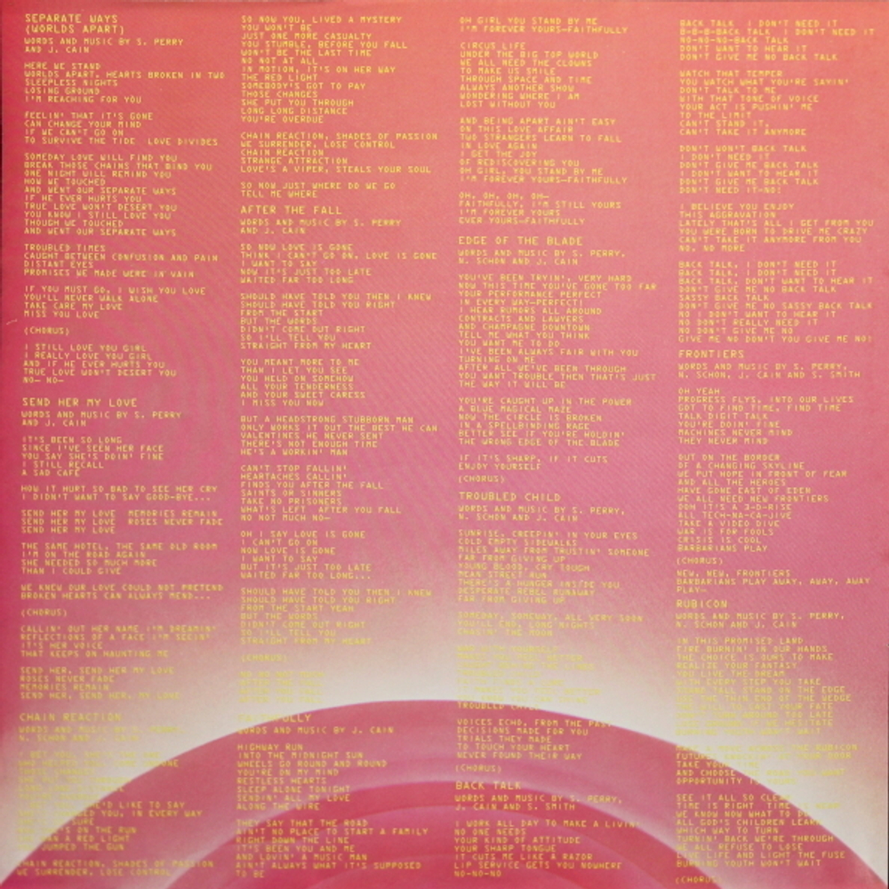 Journey / Frontiers (LP)